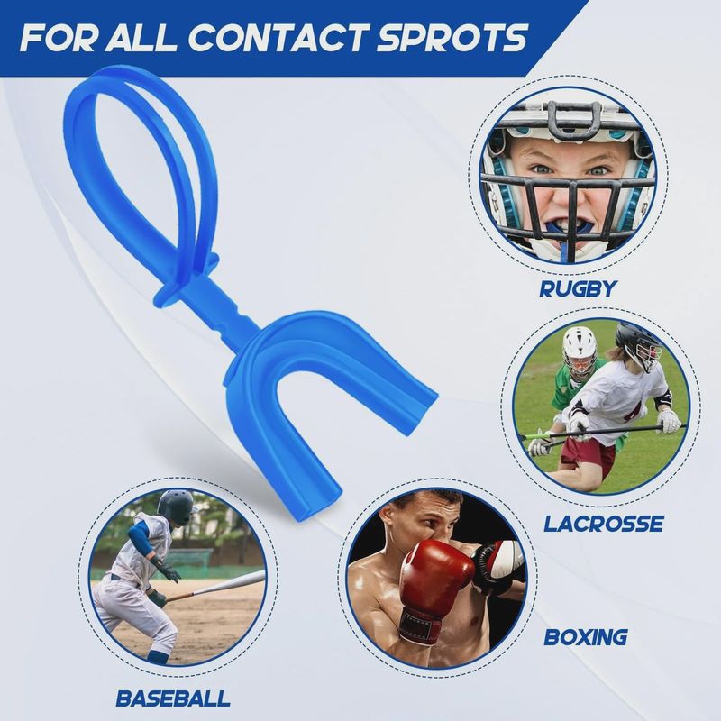 Strapped mouth piece no boil