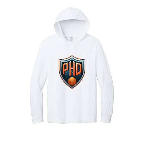 Unisex Long Sleeve PHD Hooded T-shirt