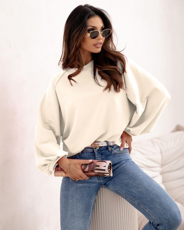 Bluza z bufiastymi rękawami