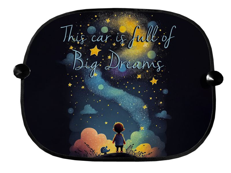 Big Dreams Car Sunshade