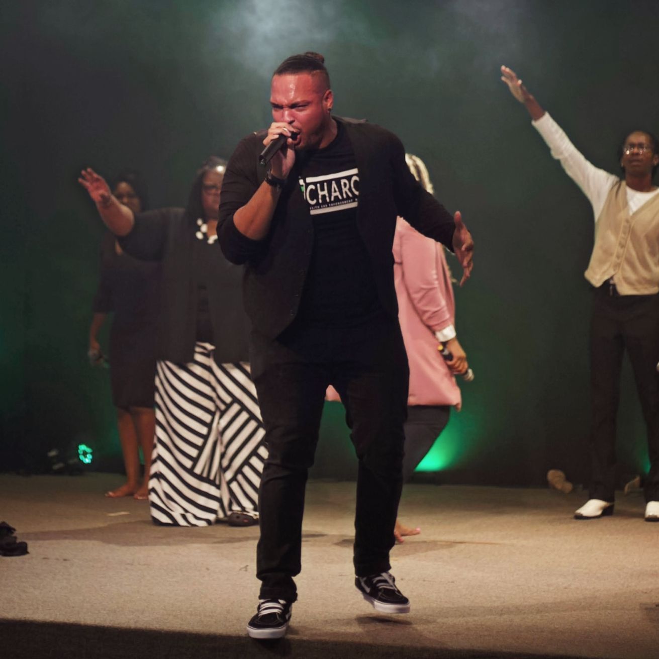 Recharge T-shirt (Black)