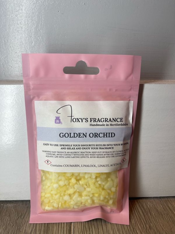Gold orchid
