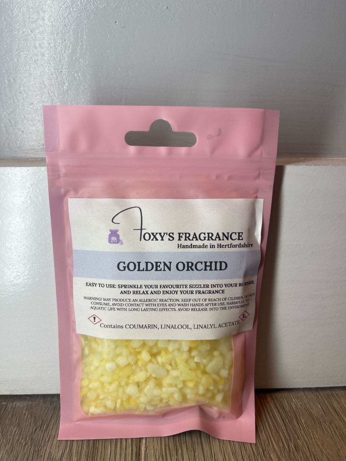 Gold orchid