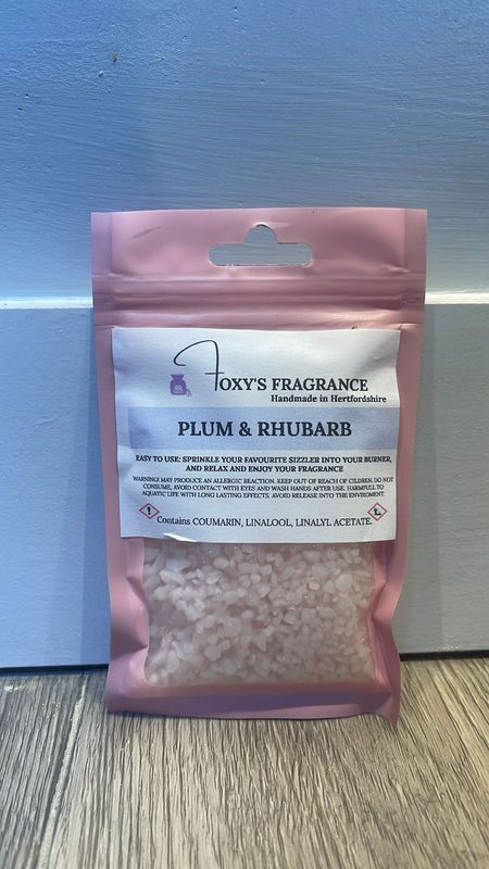 Plum and Rhubarb