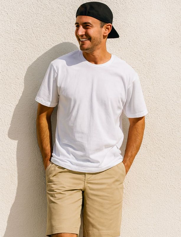 Mens Classic Blank Tee