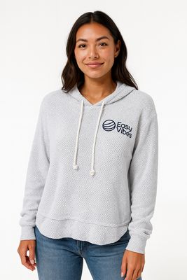 Slouchy Knit Baja Hoodie