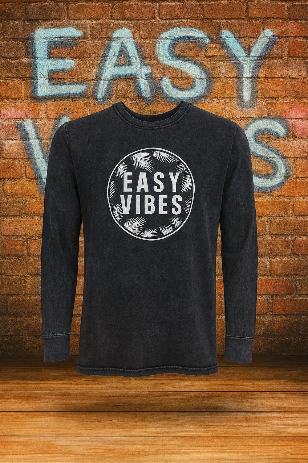 Acid Wash Long Sleeve Tee Acid Wash Long Sleeve Tee