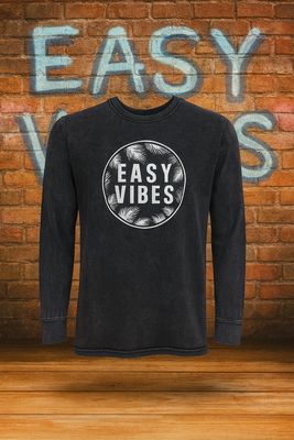Acid Wash Long Sleeve Tee Acid Wash Long Sleeve Tee