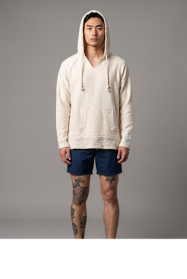 Baja Drawstring Pullover Hoodie