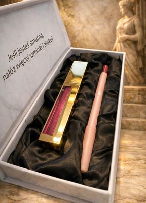 Zestaw konturówka i błyszczyk