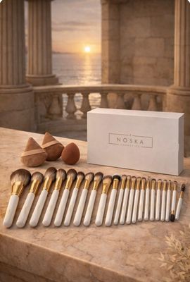 Profesjonalny zestaw pędzli do makijażu