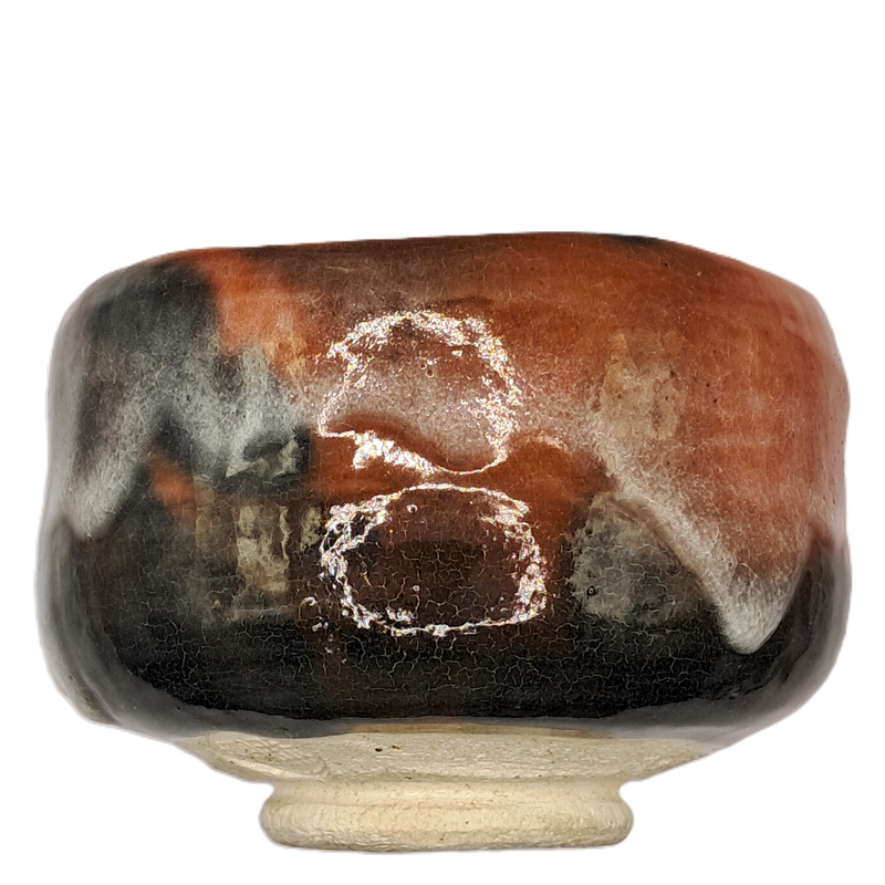 Matcha-Schale Raku rot/schwarz Matcha-Schale Raku rot/schwarz