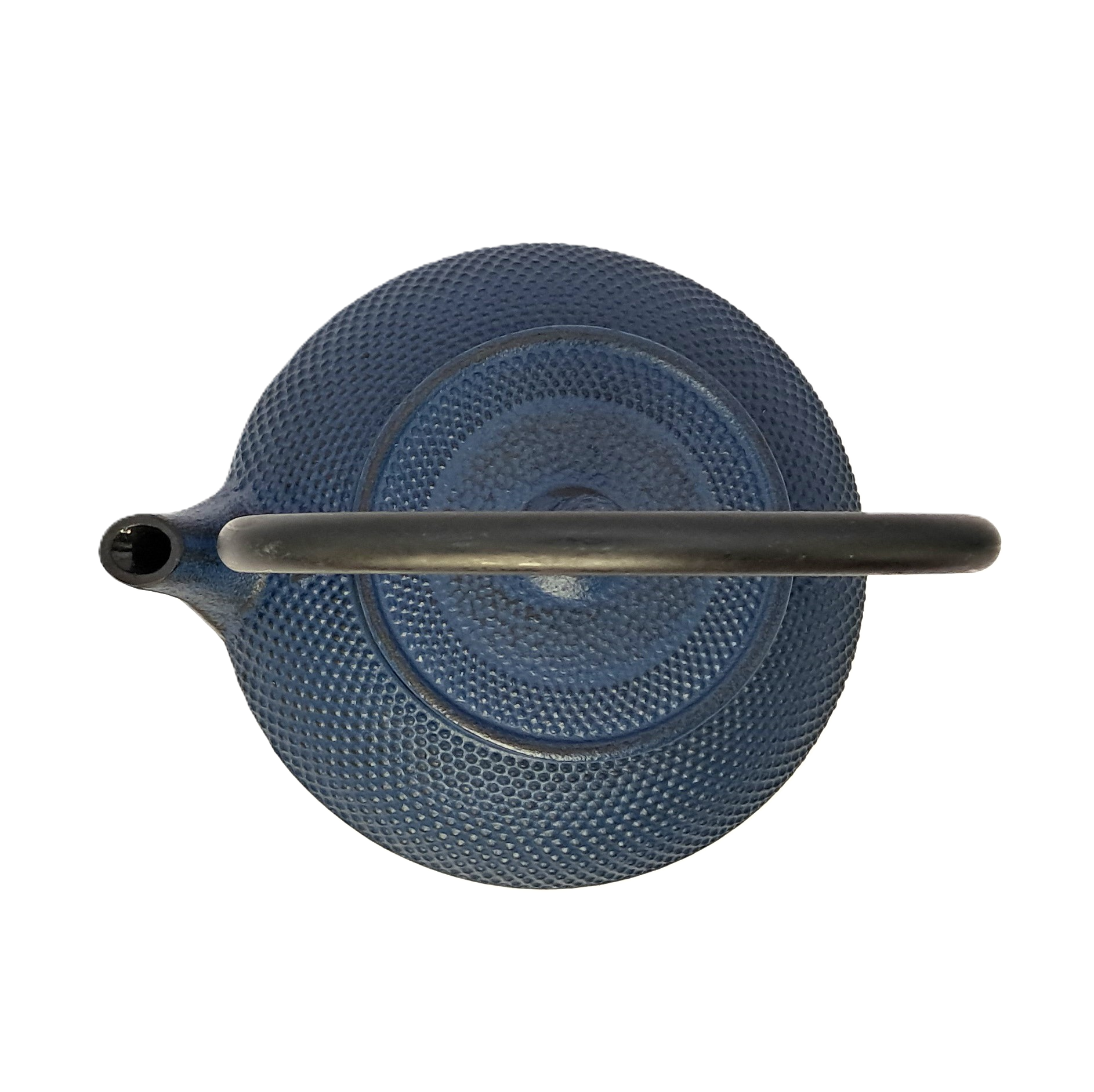 Gußkanne -blau- 0,6 l