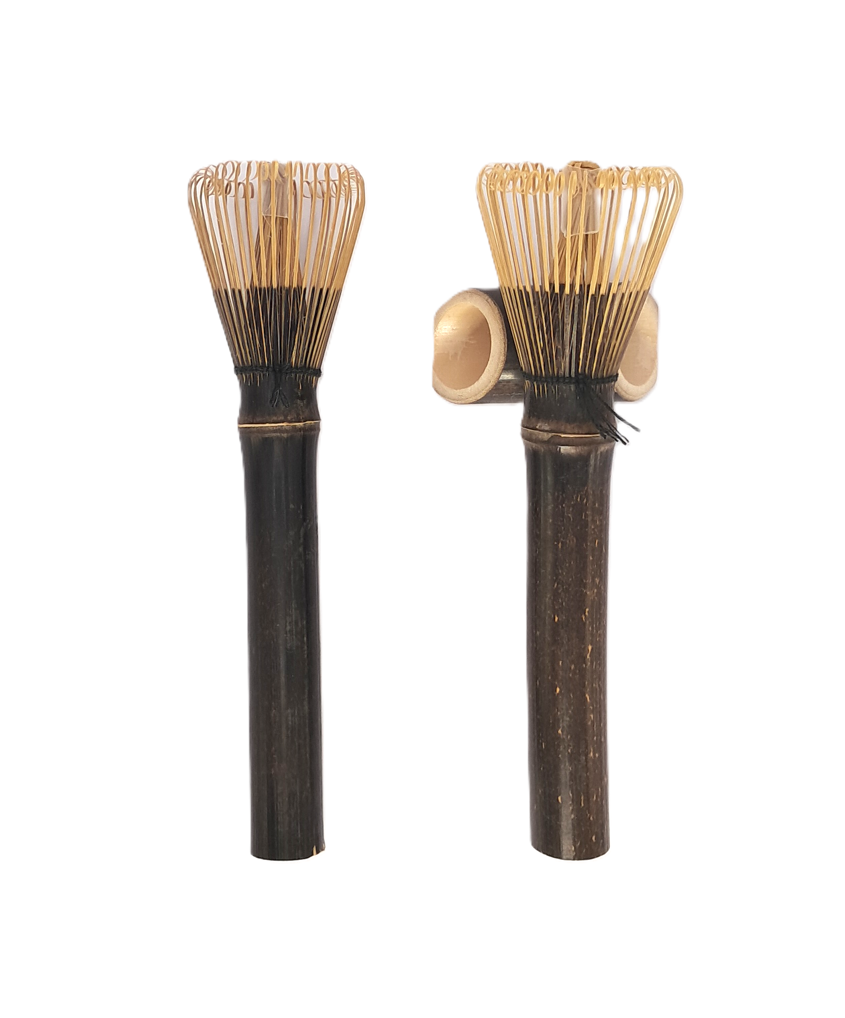 Matcha-Besen Chasen lang mit Ablage