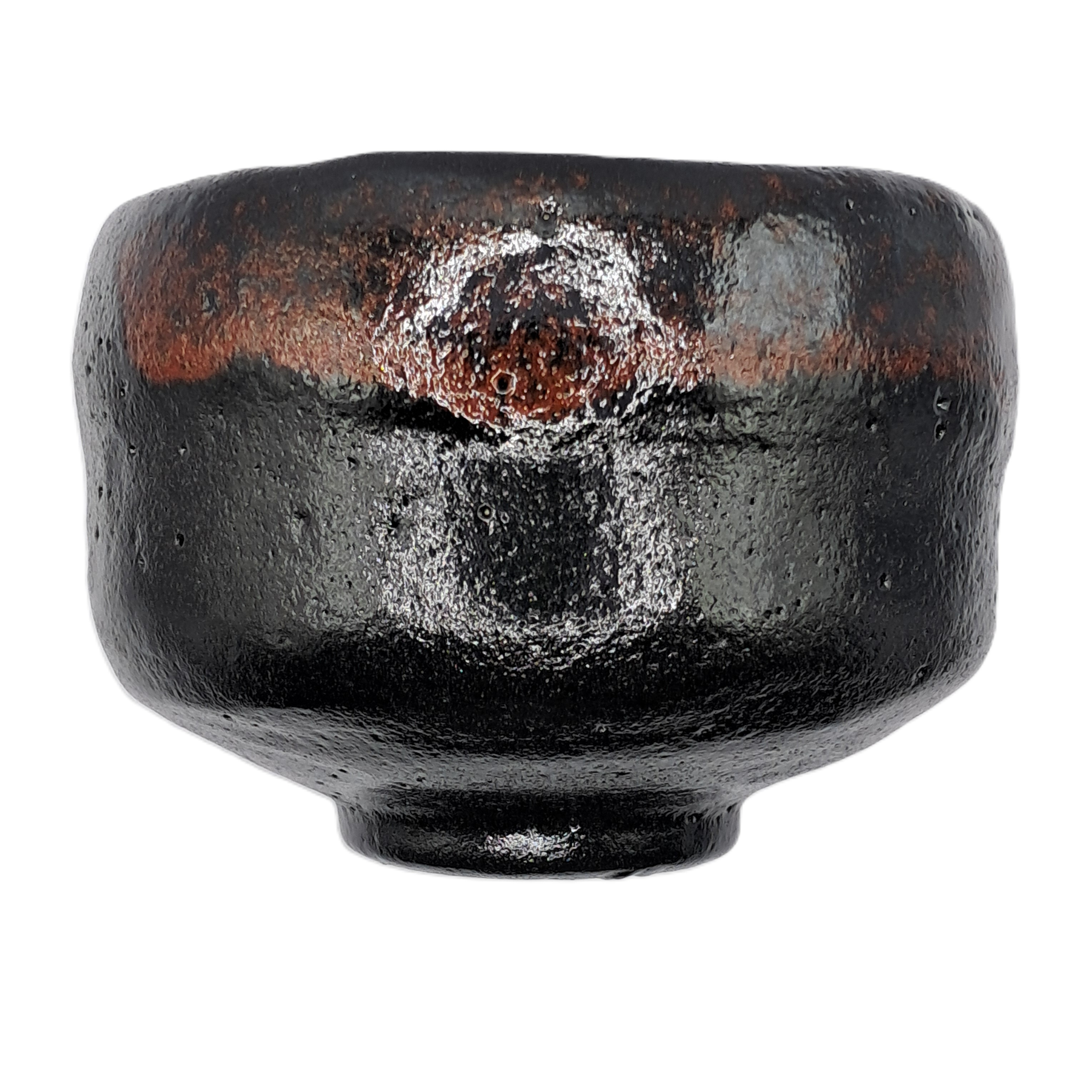 Matcha-Schale Raku schwarz