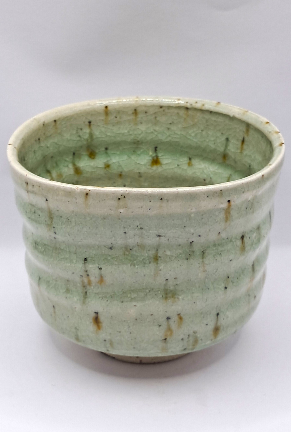 Matcha-Schale Shigaraki Seladon