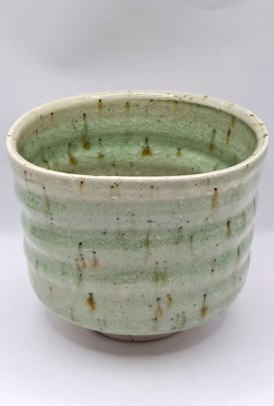 Matcha-Schale Shigaraki Seladon Matcha-Schale Shigaraki Seladon