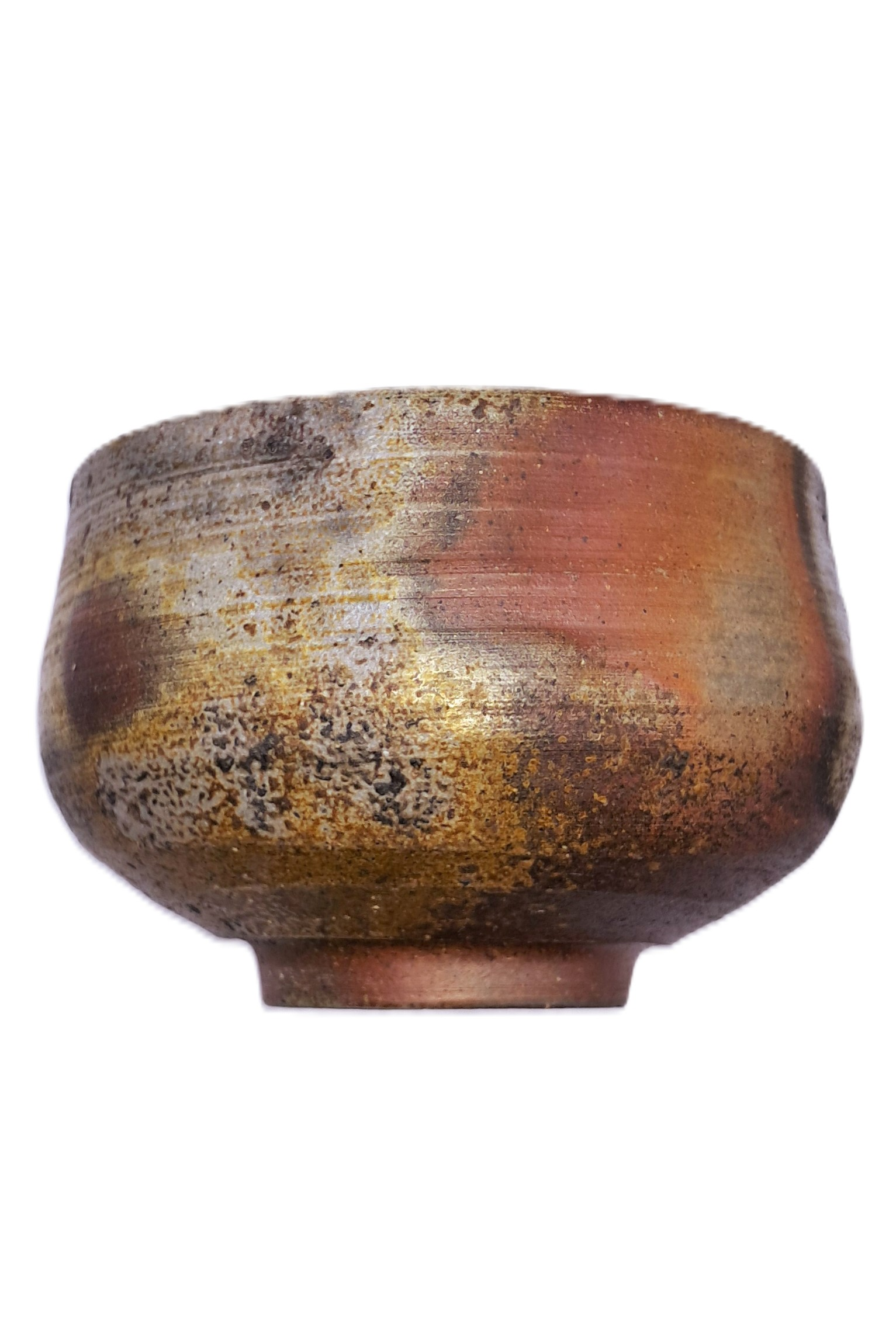 Bizen Matcha-Schale feine Haptik