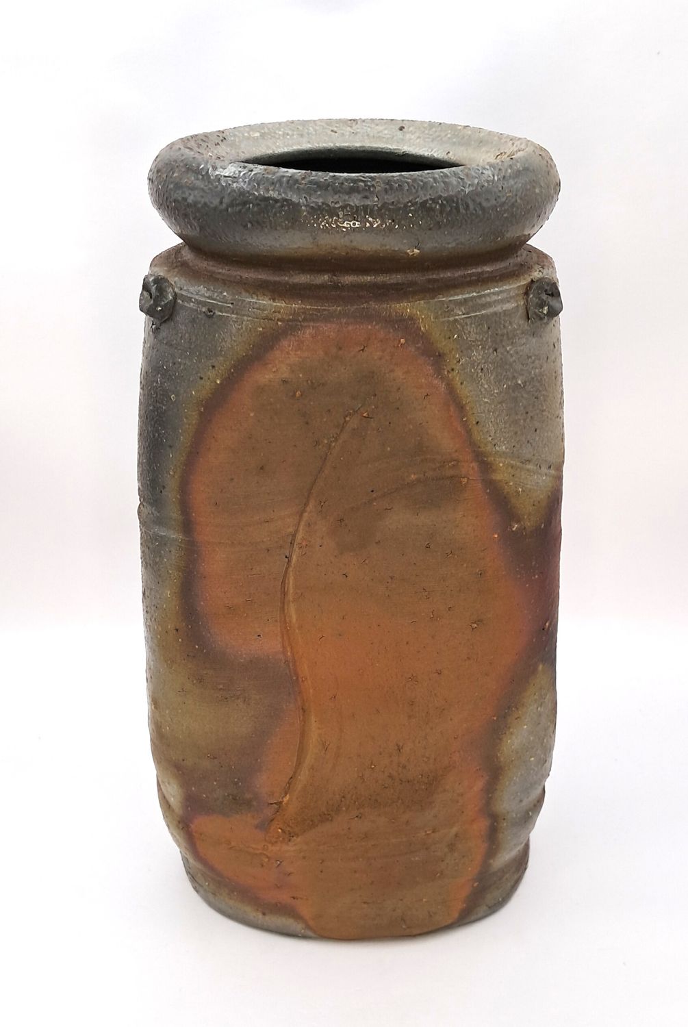 Bizen Vase amorphe Dreiecksform