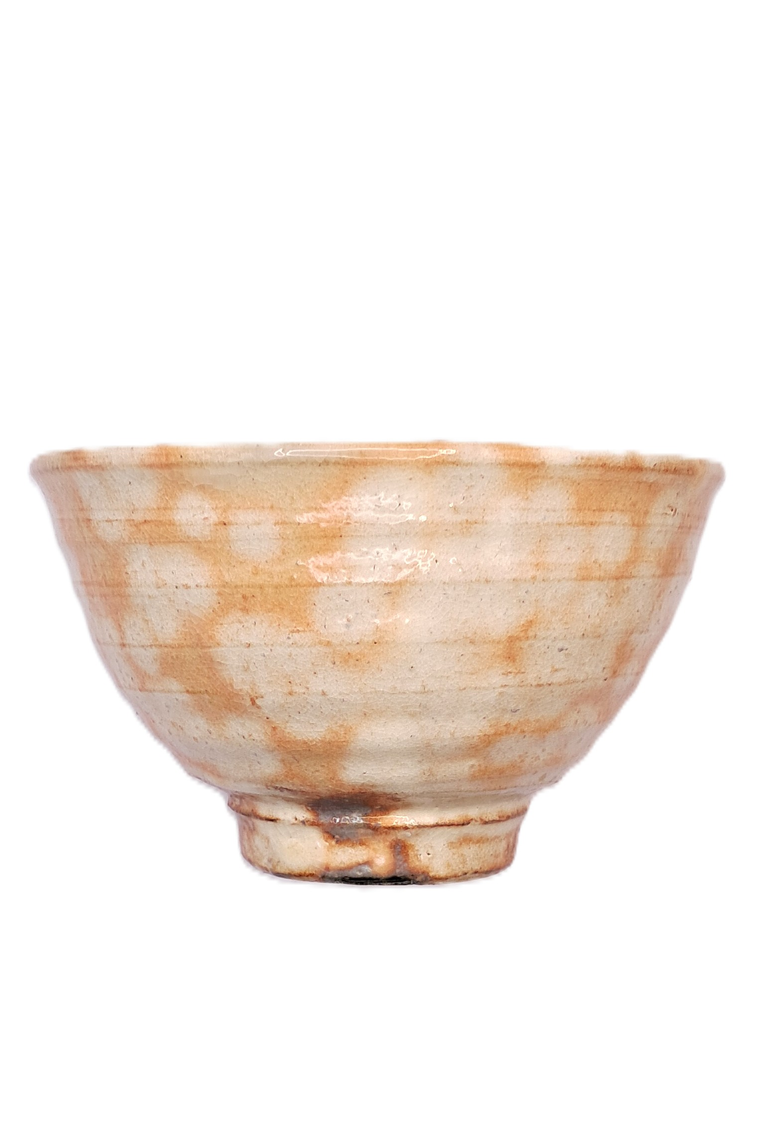 Matcha-Schale Hagi Glühwürmchenglasur