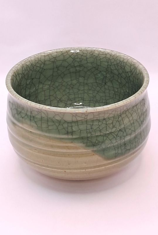 Matcha-Schale grüngraues Seladon Matcha-Schale grüngraues Seladon