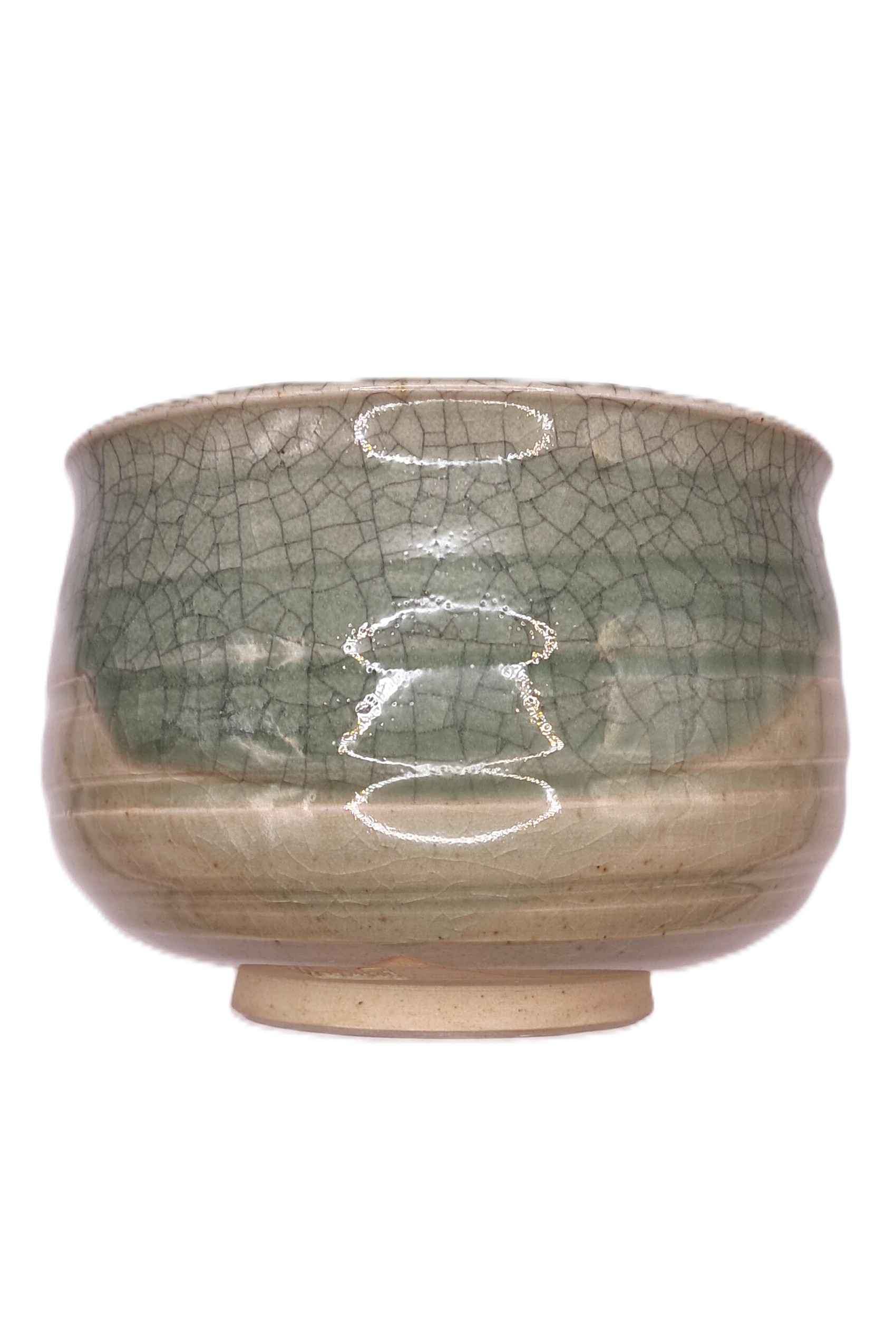 Matcha-Schale grüngraues Seladon