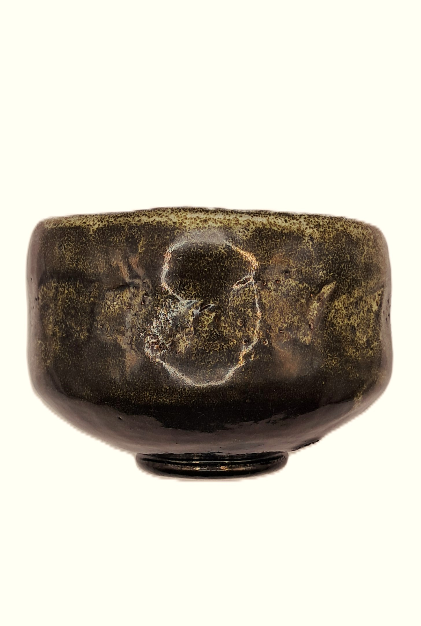 Matcha-Schale Ohi-Ware grün