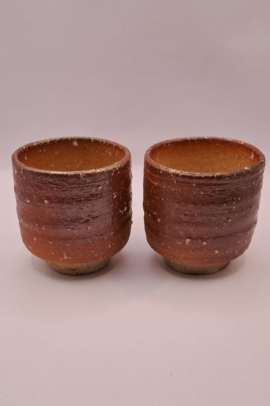 Teebecher für Sencha Paarbecher Shigaraki