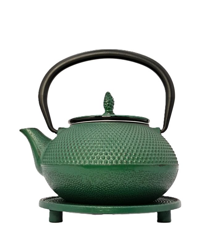 Gußkanne -grün- 0,6 l