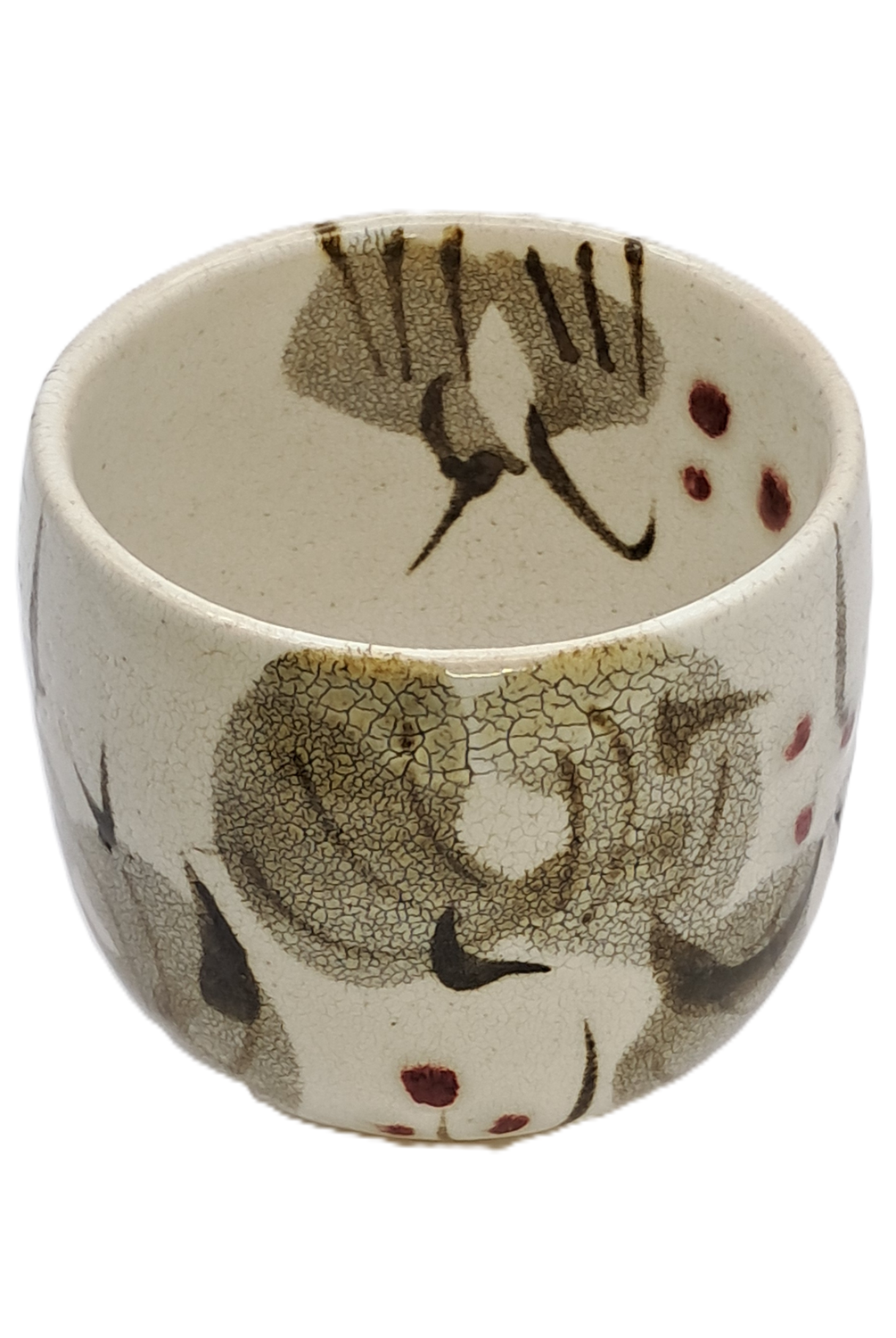 Kleine Teeschale Laub und Beeren