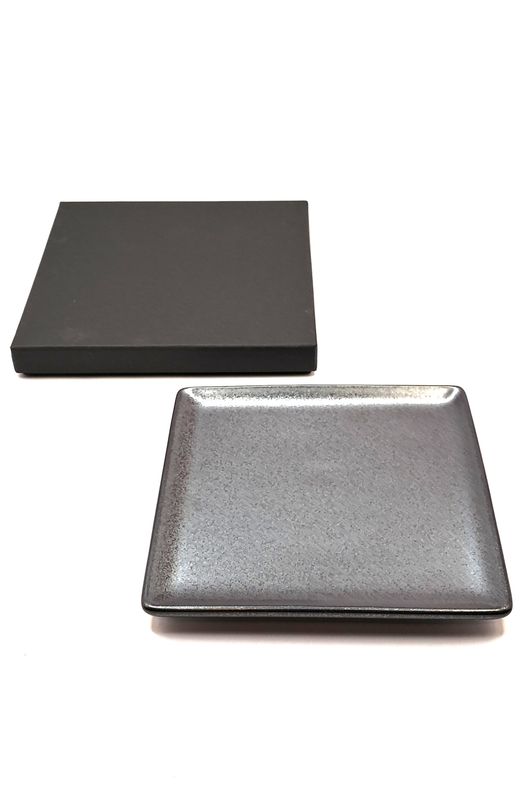 Räucherwerk Tellerchen anthrazitschwarz