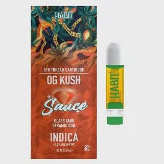 Habit - Live Resin - 510 cartridge - 1 gram
