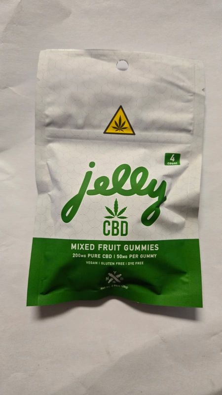 Jelly CBD Mixed Fruit Gummies 200mg