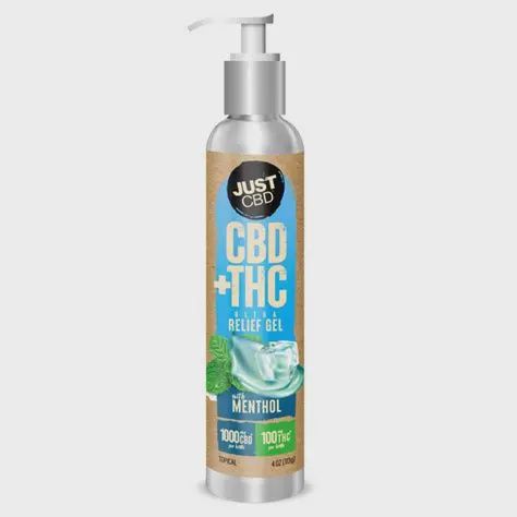 CBD + THC Ultra Relief Gel 1000mg CBD + 100mg THC