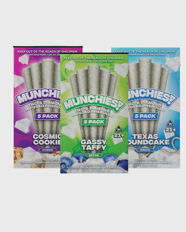 Munchies - 5 pack - Diamond Infused