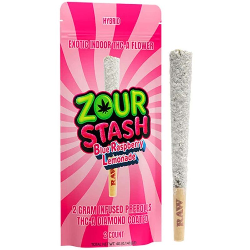 Zour Stash Infused Diamond Preroll 2x2