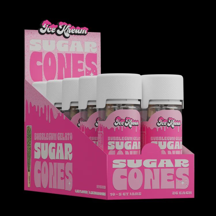 Sugar Cones - Ice Kream - 5ct Jar