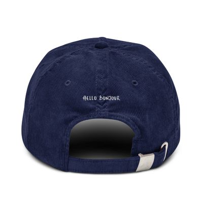Navy HB Men Corduroy Cap