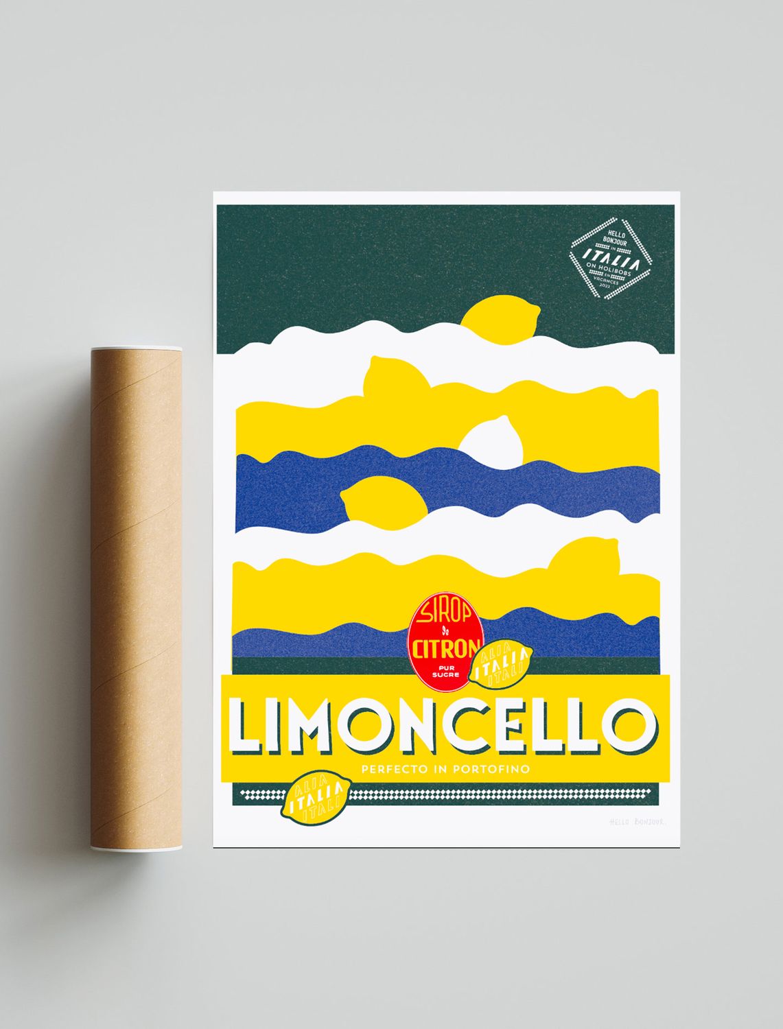 Limoncello Risograph