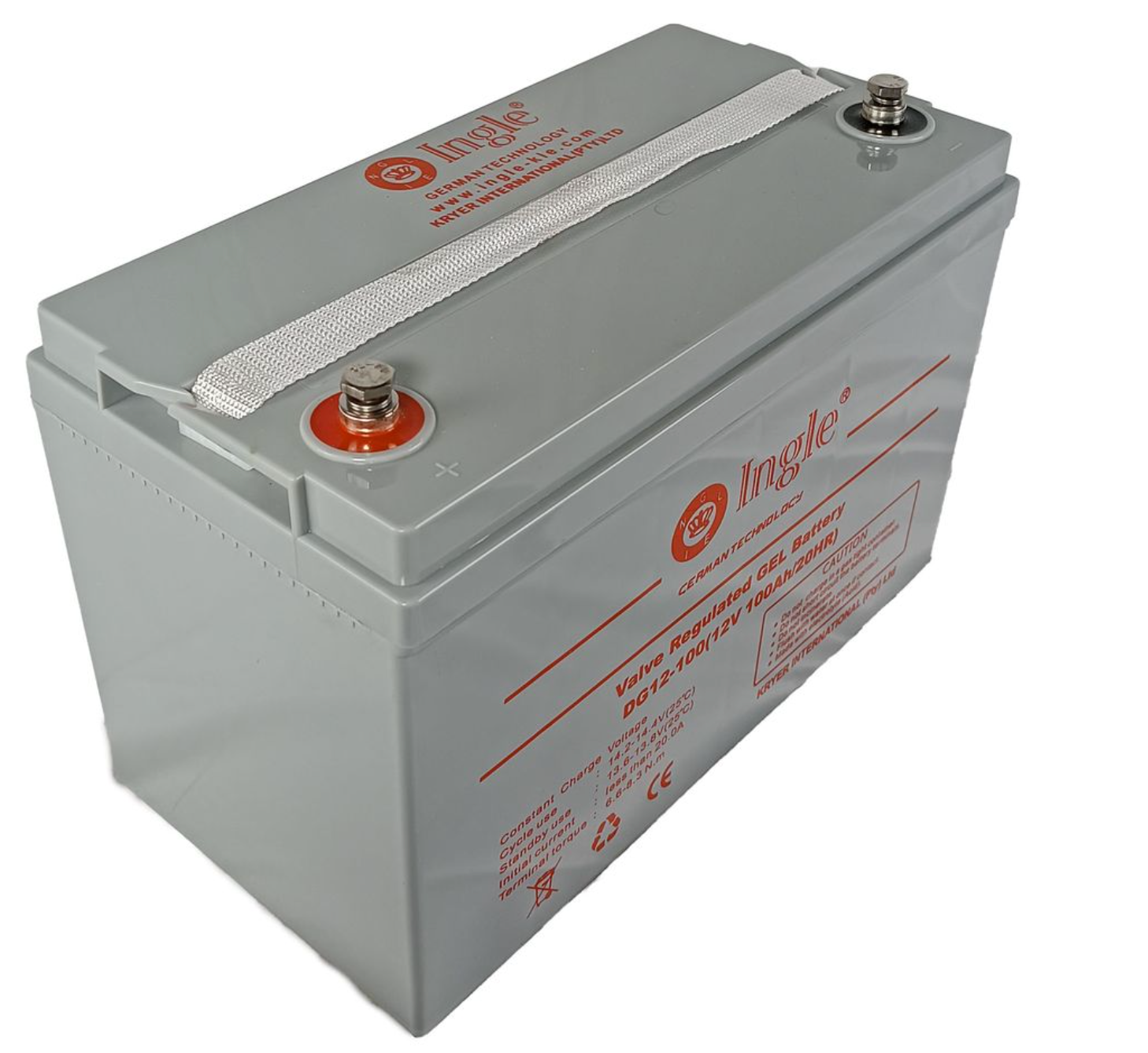 12V 100AH Gel Battery - Ingle