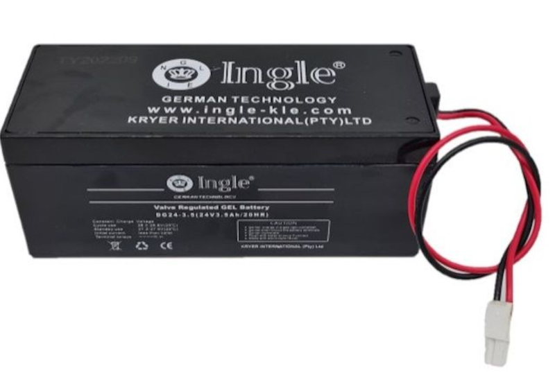 Ingle 24v 3.5ah Garage Motor Battery