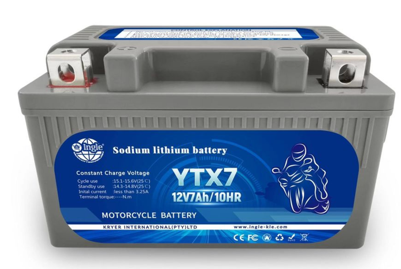 YTX7 Ingle Lithium Motorbike Battery