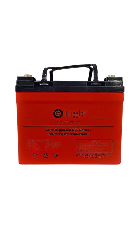 33AH 12v Ingle GFM Deep Cycle Battery DG12-33