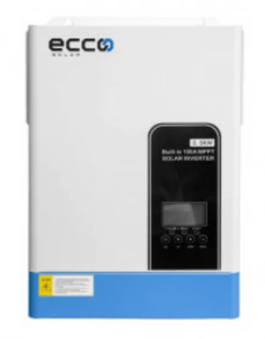 Ecco 5.5KVA 5500W Hybrid Inverter 48V MPPT 100A – Pure Sine Wave (Parallel Version)