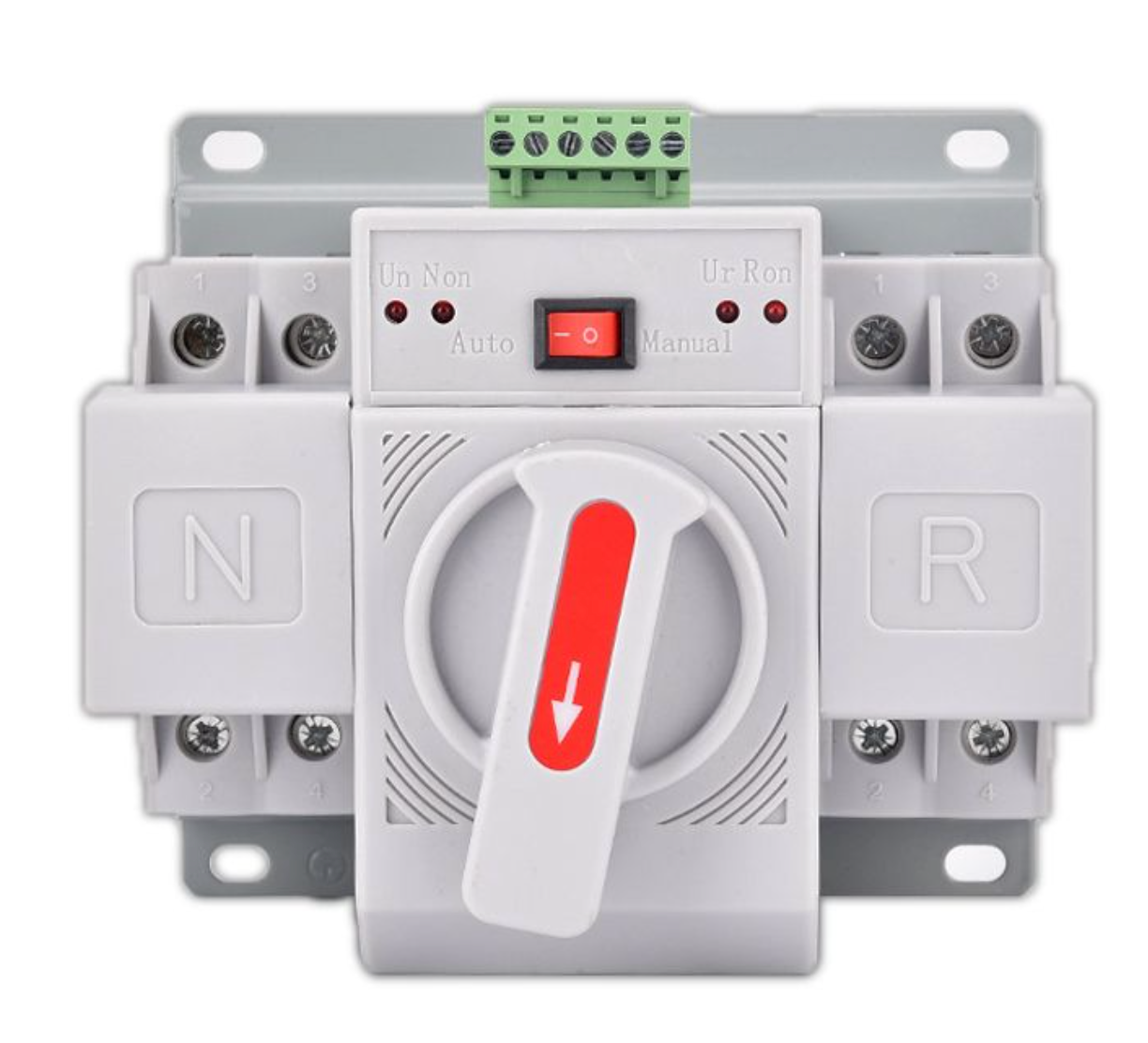 2P 220 63A Dual Automatic Transfer Power Converter Switch Toggle Controller