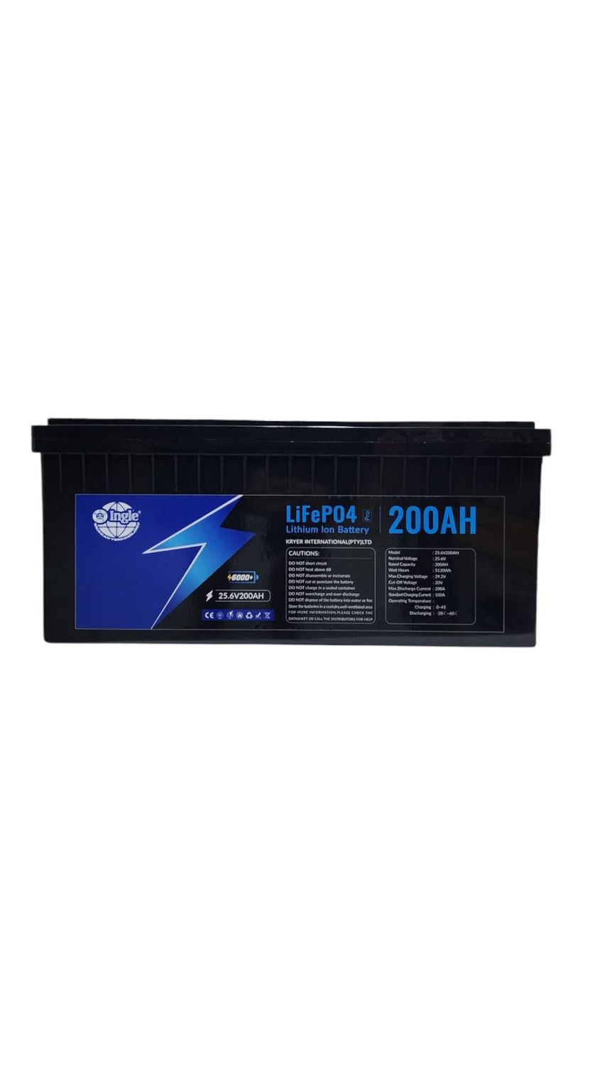 25.6V 100AH 2.56KWH INGLE LITHIUM BATTERY