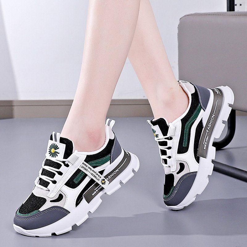 Korean version versatile student sports shoes for women’s street photography, casual running shoes for women