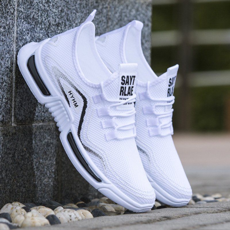 Summer new breathable men’s shoes mesh running sports shoes for men