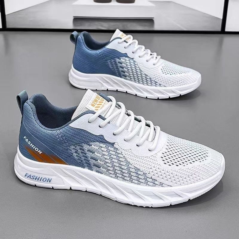 Men’s shoes, new summer sports and leisure shoes, breathable and odor resistant mesh shoes, trendy and versatile running shoes