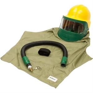 BULLARD 88VX3230 HP Blast Hood With 28" Nylon Cape & F30 Constant Air Flow Fitting